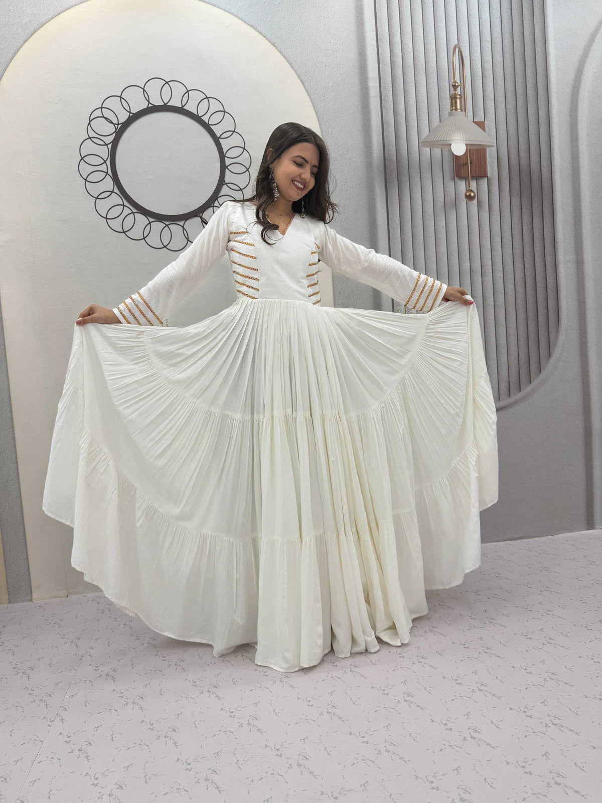 Pure Cotton Fancy Gown