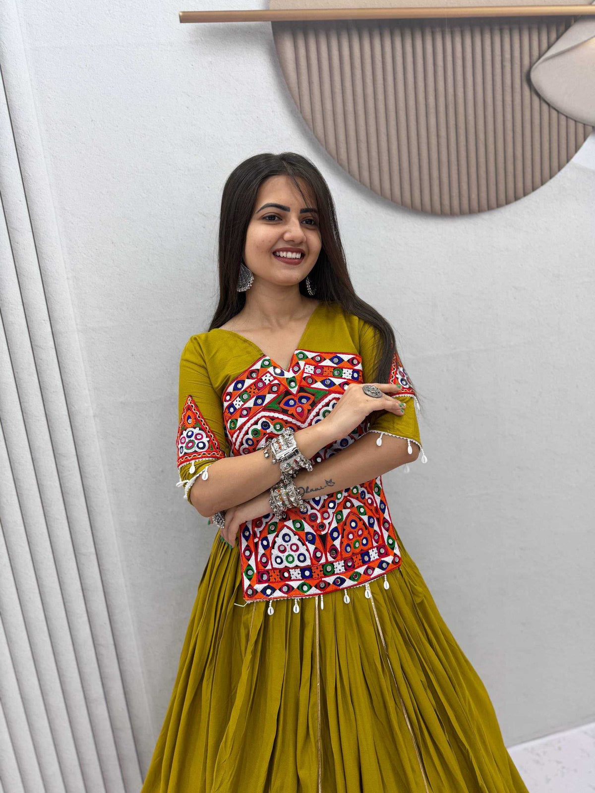 Pure Cotton Designer Lehenga 595