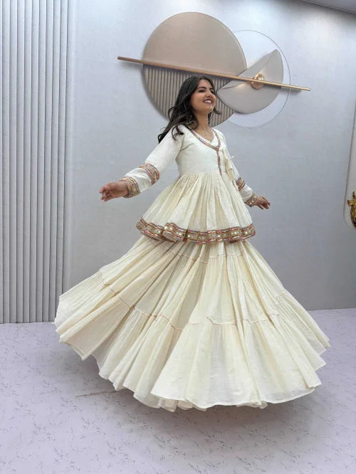 Pure Cotton Designer Lehenga