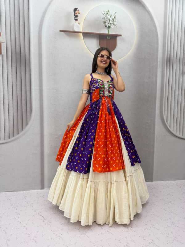 Khadi Cotton Printed Lehenga
