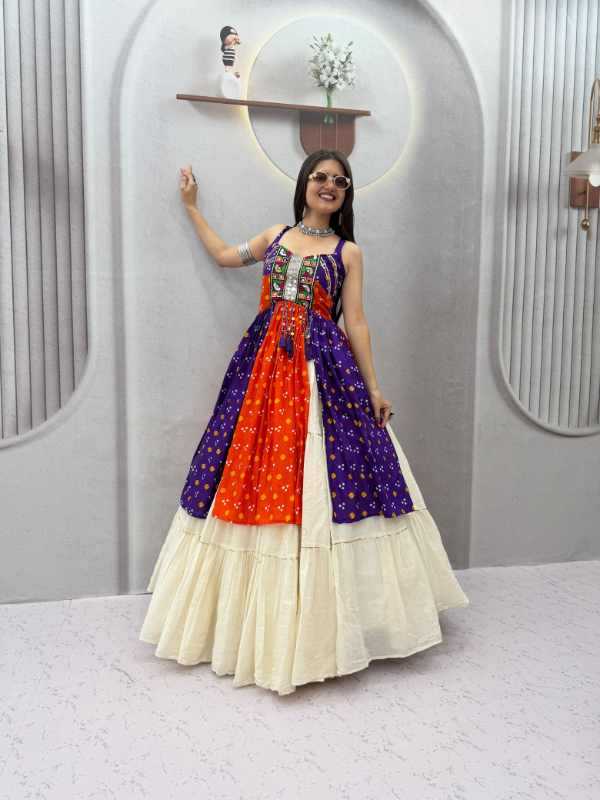Khadi Cotton Printed Lehenga