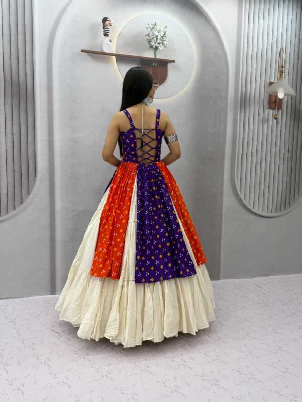 Khadi Cotton Printed Lehenga