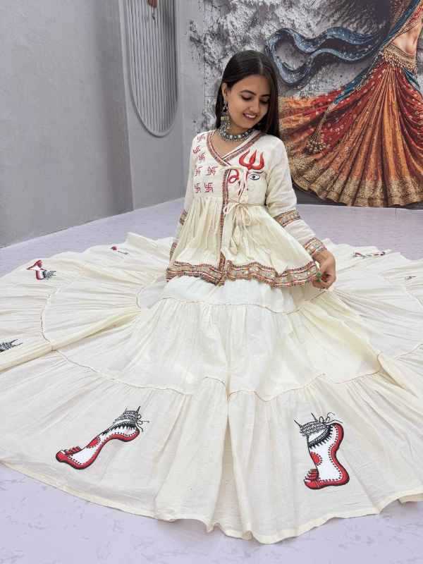 Pure Cotton Designer Lehenga 605