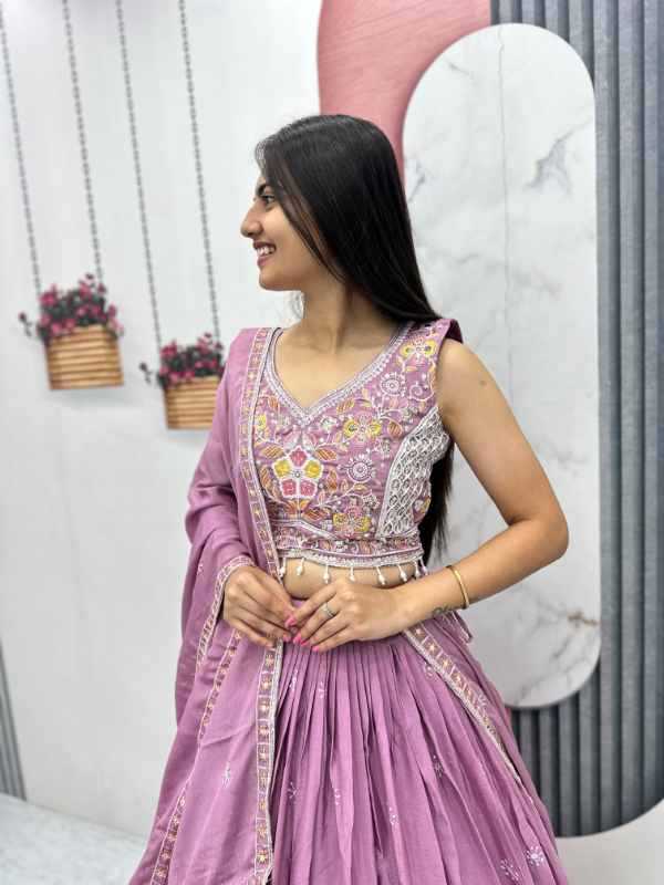 Chinon Wedding Lehenga