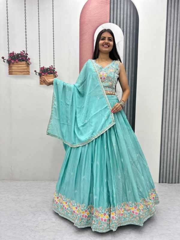 Chinon Wedding Lehenga