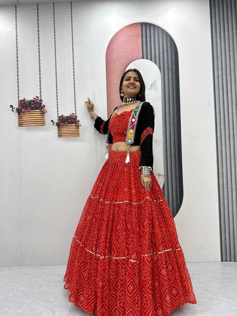 Georgette Designer Lehenga