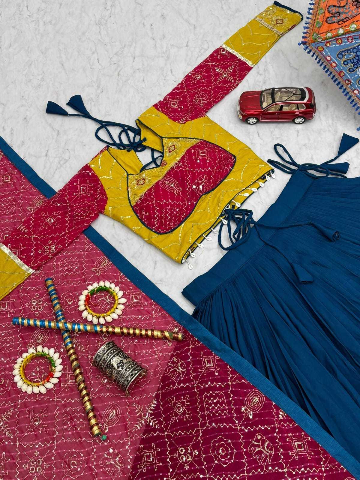 Cotton Embroidered Lehenga 264