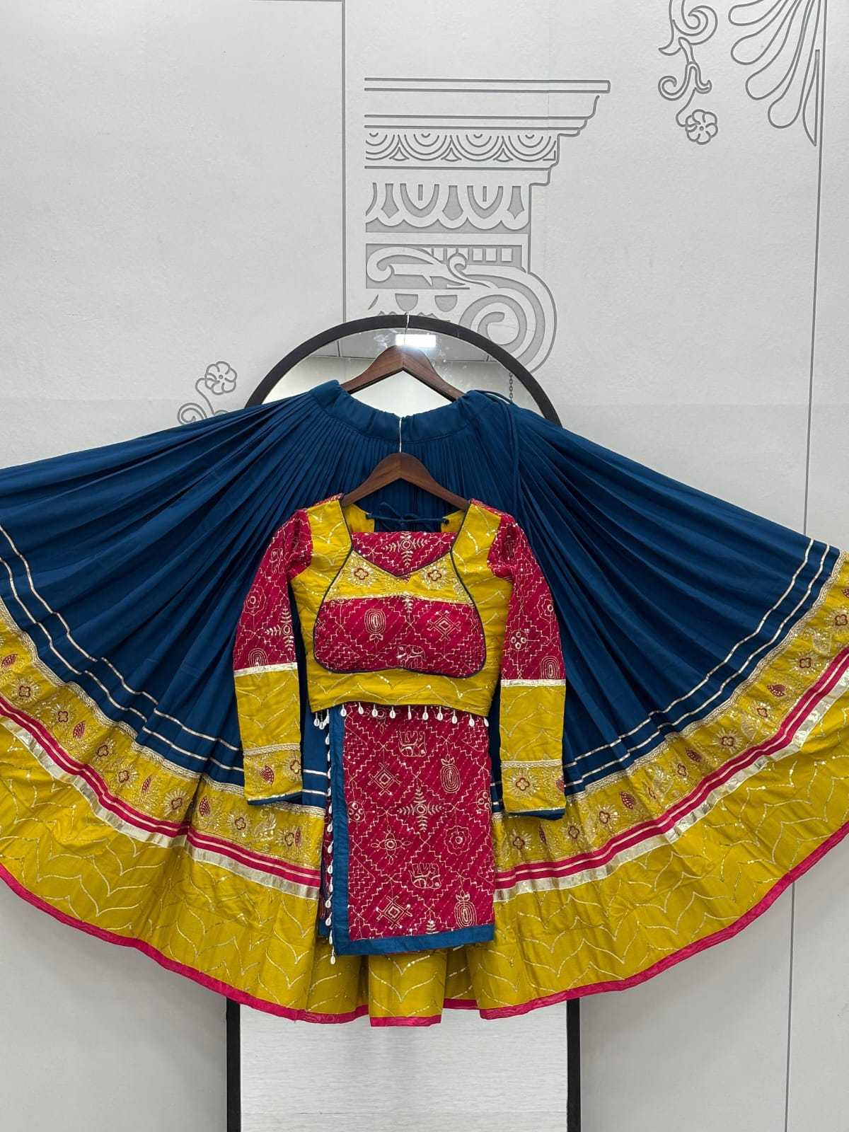 Cotton Embroidered Lehenga 264