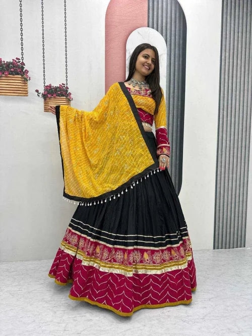 Reyon Cotton Traditional Lehenga