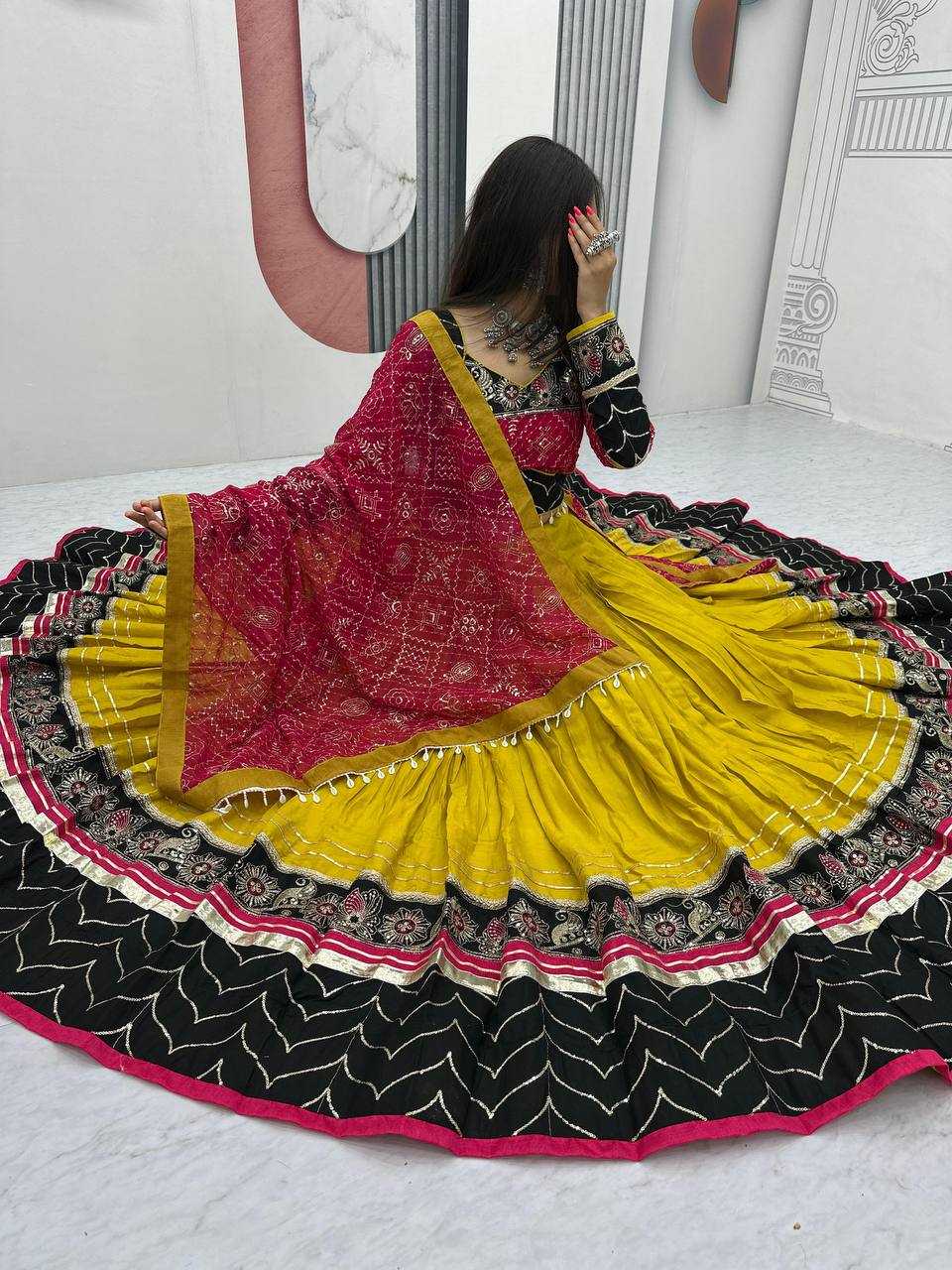 Reyon Cotton Traditional Lehenga