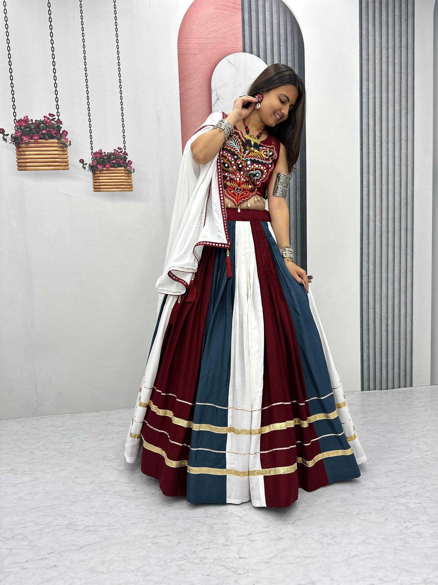 Cotton Designer Lehenga