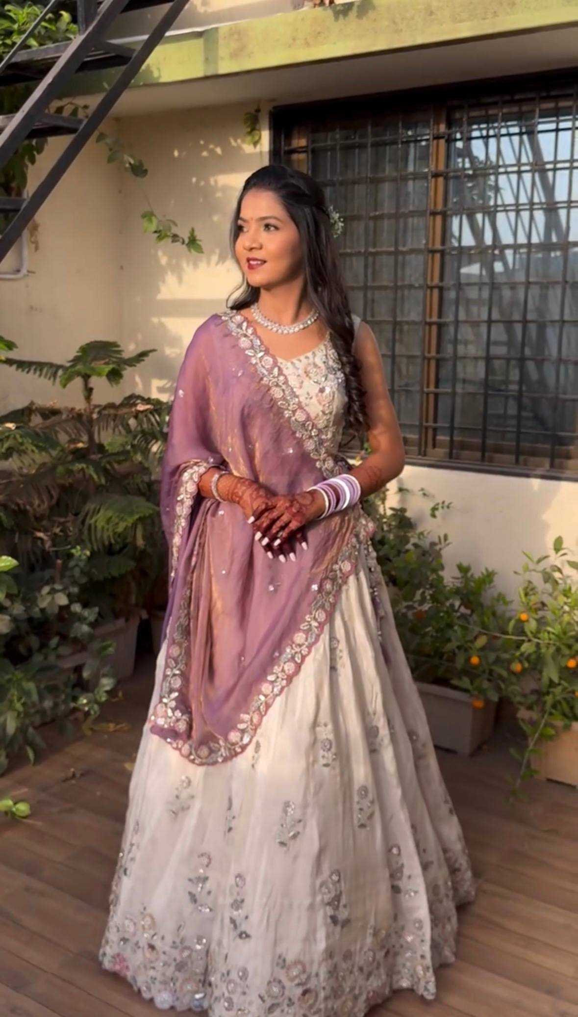 Chinon Embroidered Lehenga