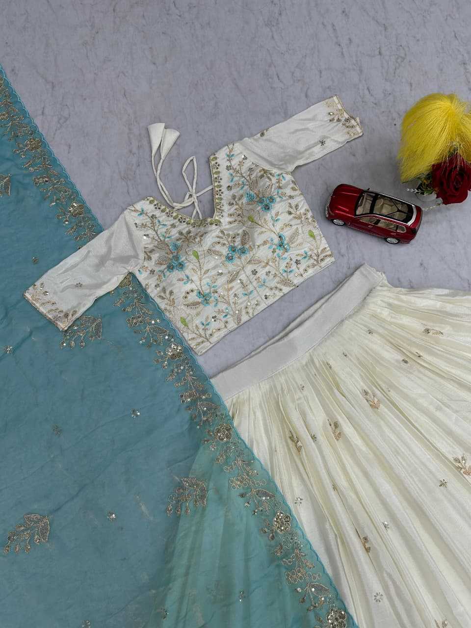 Chinon Embroidered Lehenga
