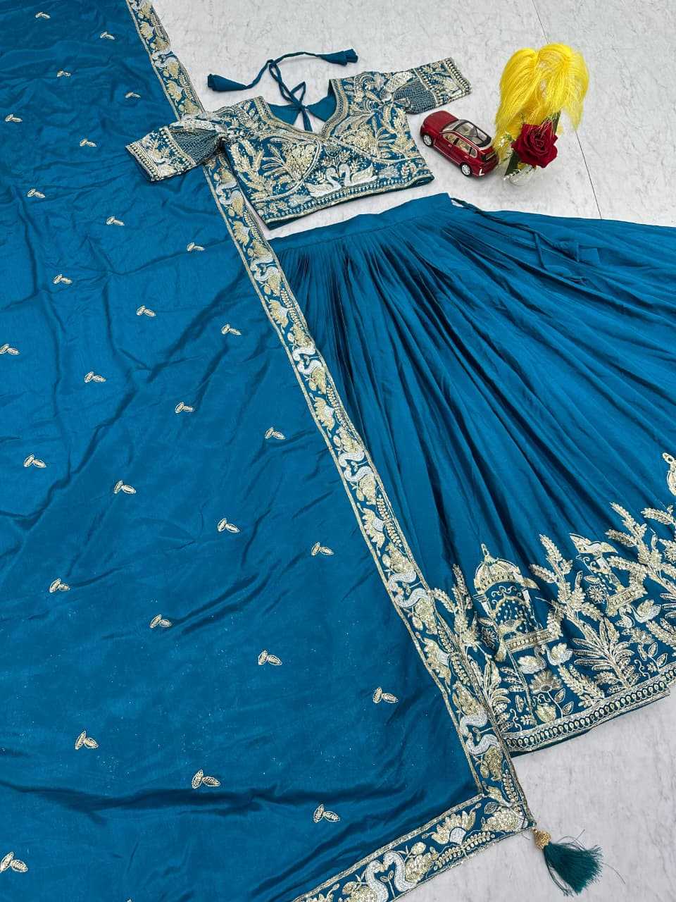 Chinon Embroidered Lehenga