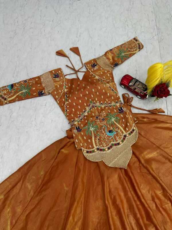 Satin Silk Traditional Lehenga
