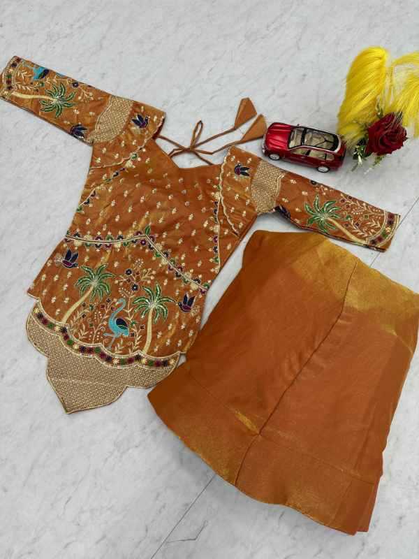 Satin Silk Traditional Lehenga