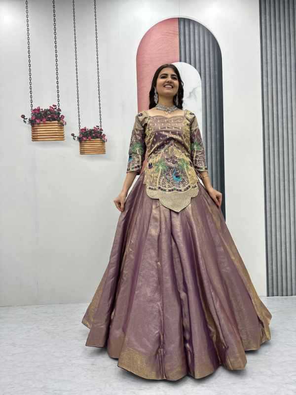 Satin Silk Traditional Lehenga