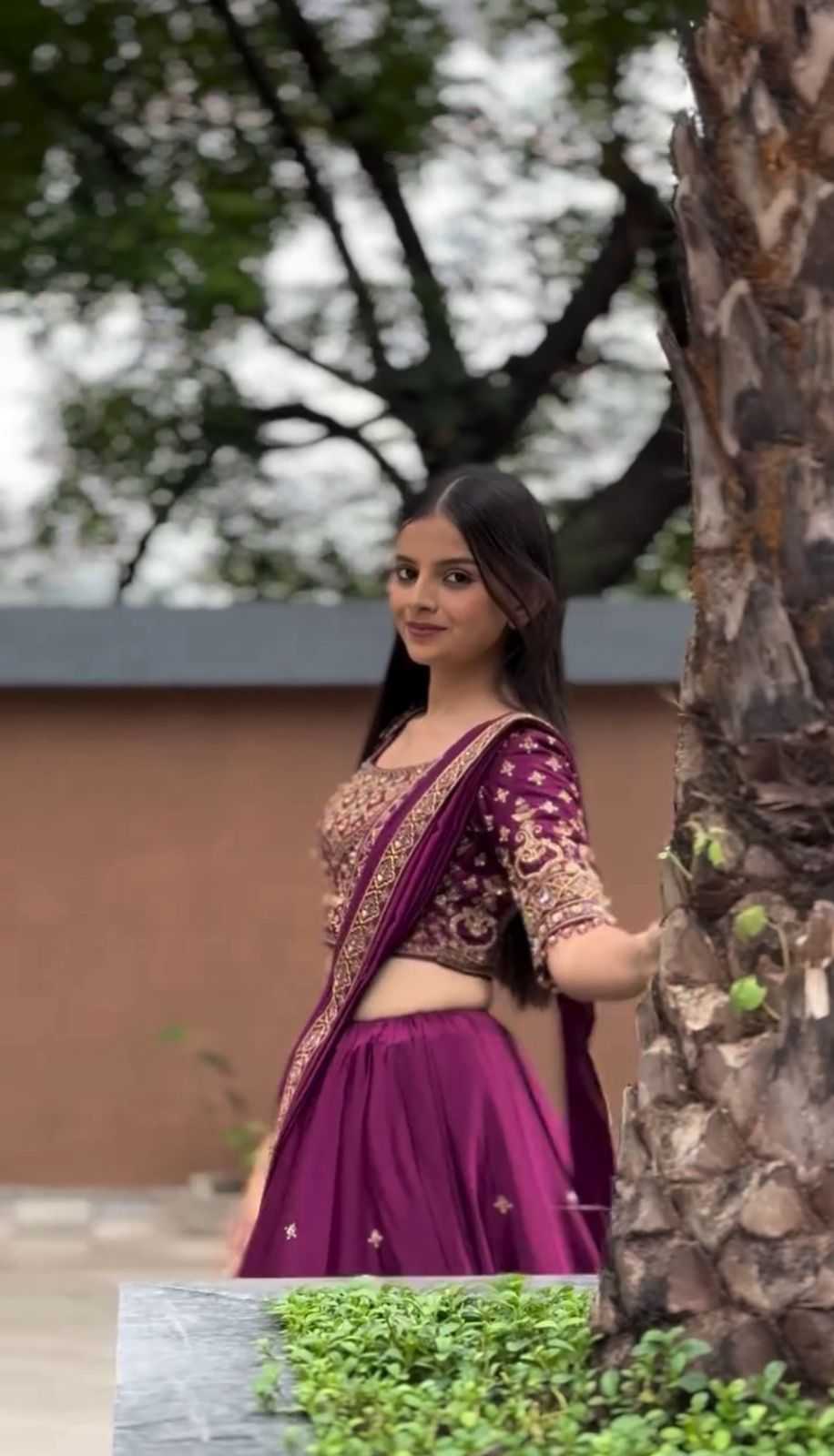 Chinon Embroidered Lehenga