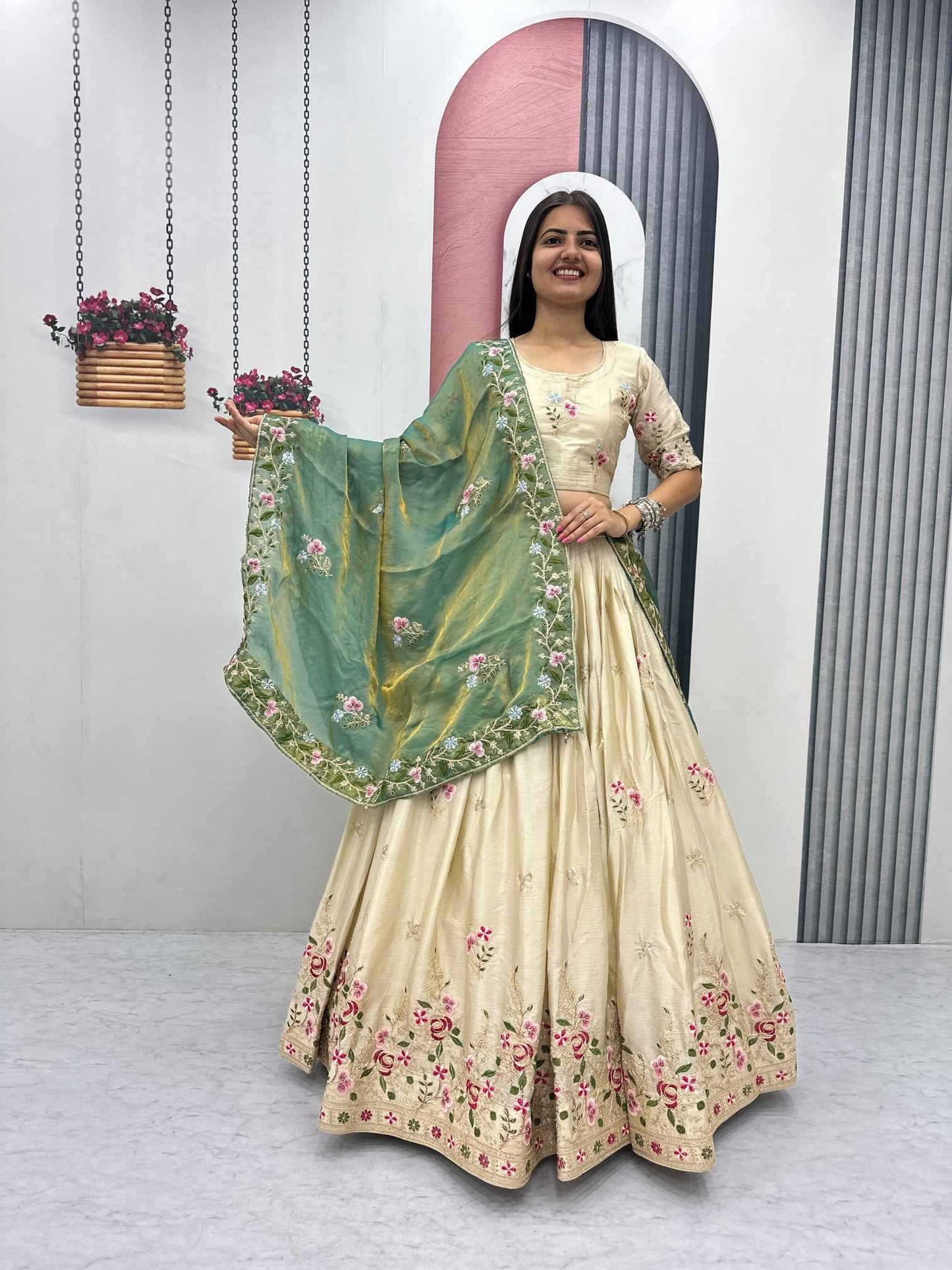 Chinon Designer Lehenga