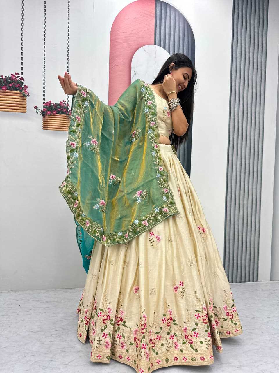 Chinon Designer Lehenga