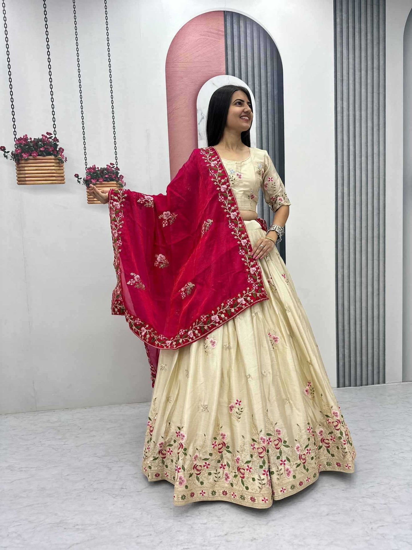 Chinon Designer Lehenga