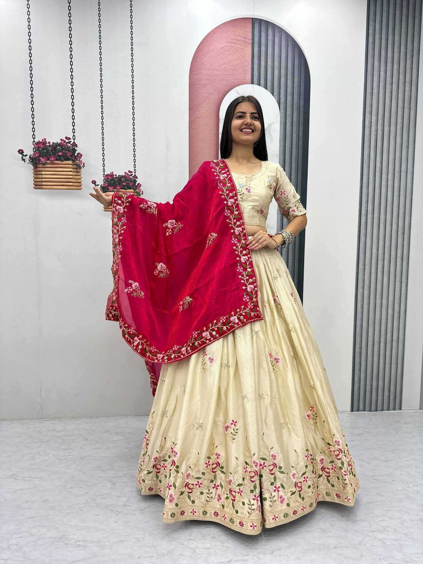 Chinon Designer Lehenga
