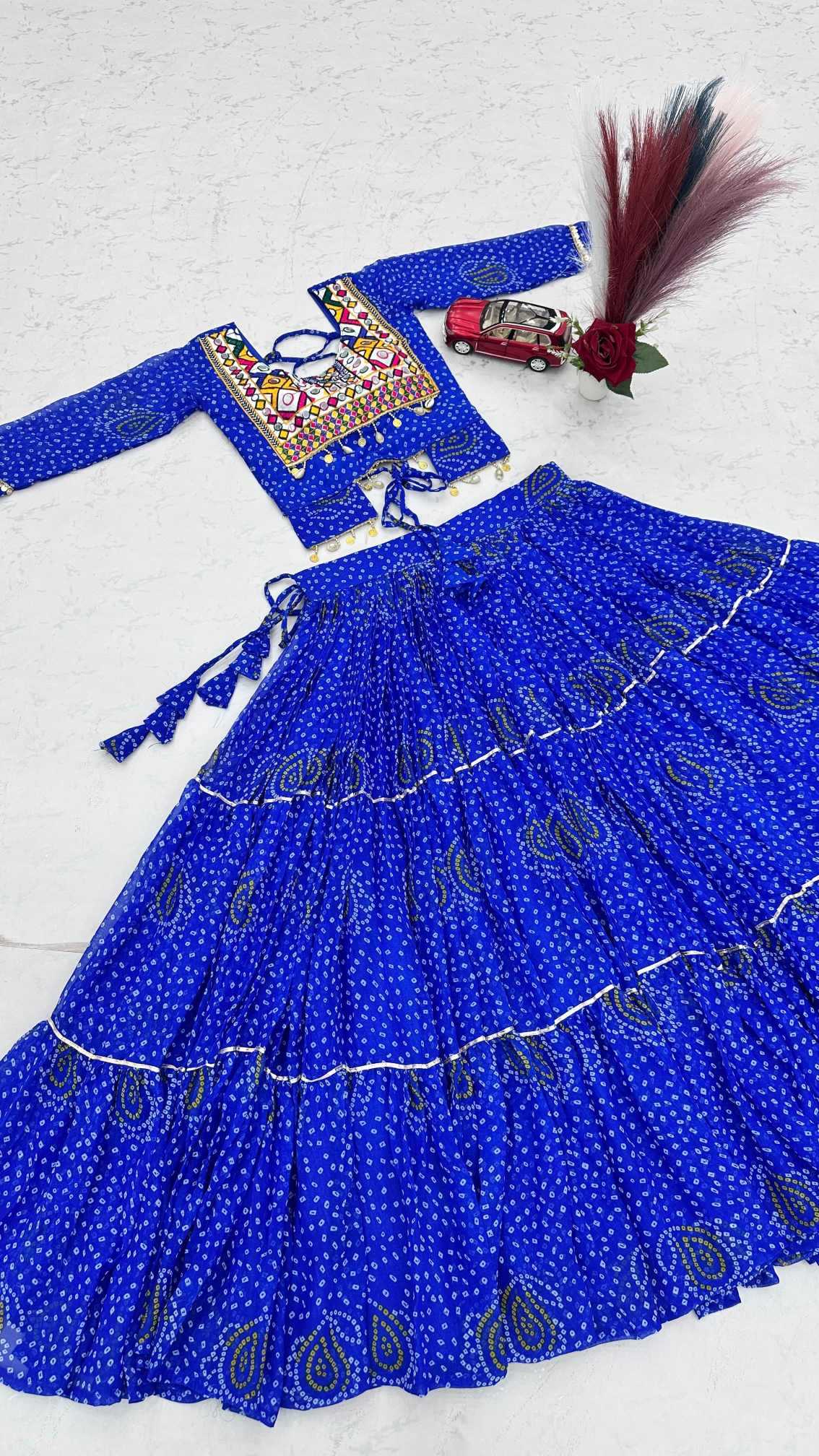 Faux Georgette Designer Lehenga