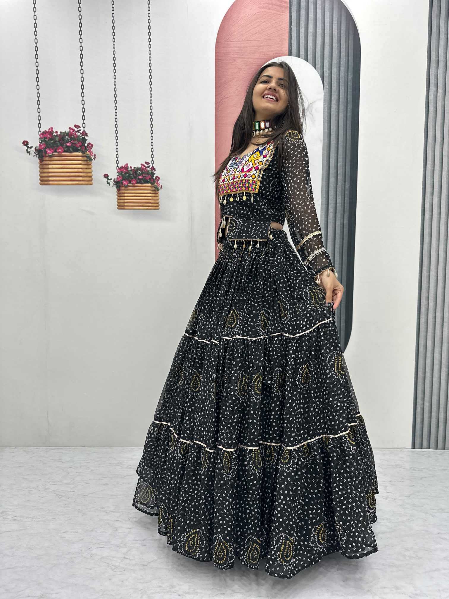 Faux Georgette Designer Lehenga