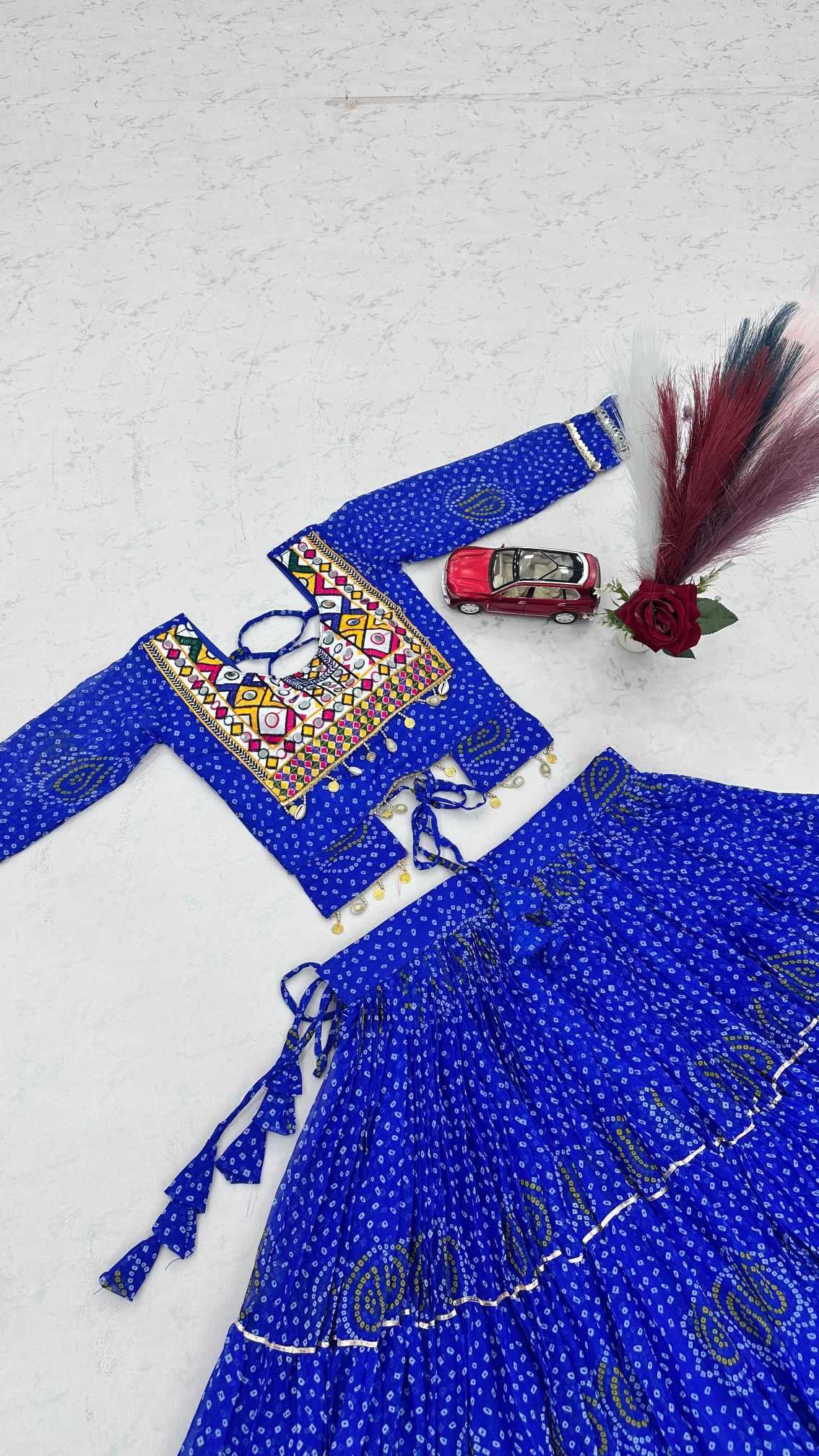 Faux Georgette Designer Lehenga