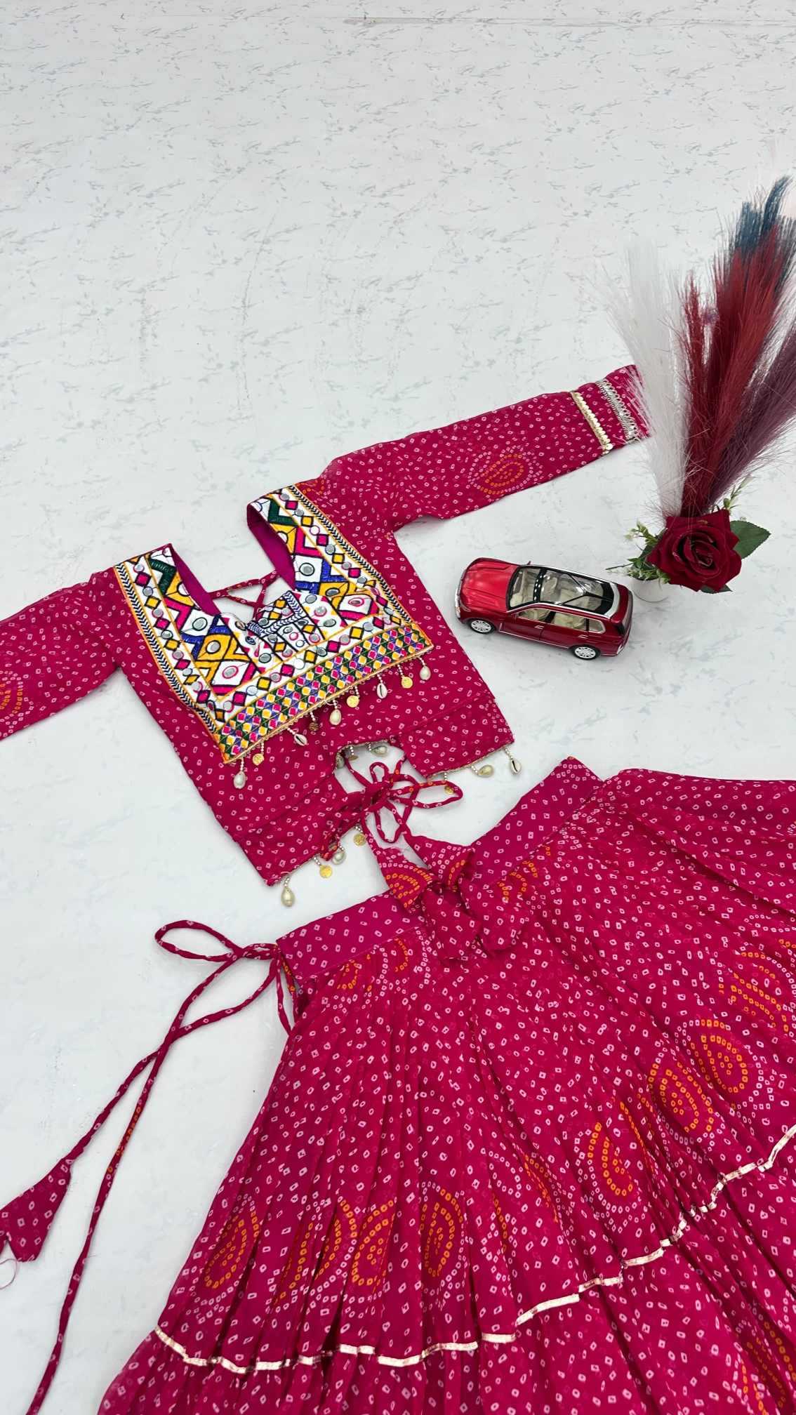 Faux Georgette Designer Lehenga