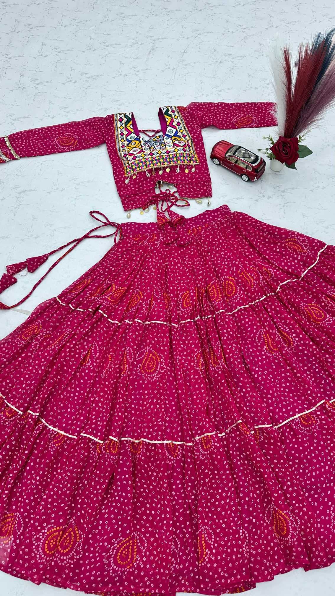 Faux Georgette Designer Lehenga