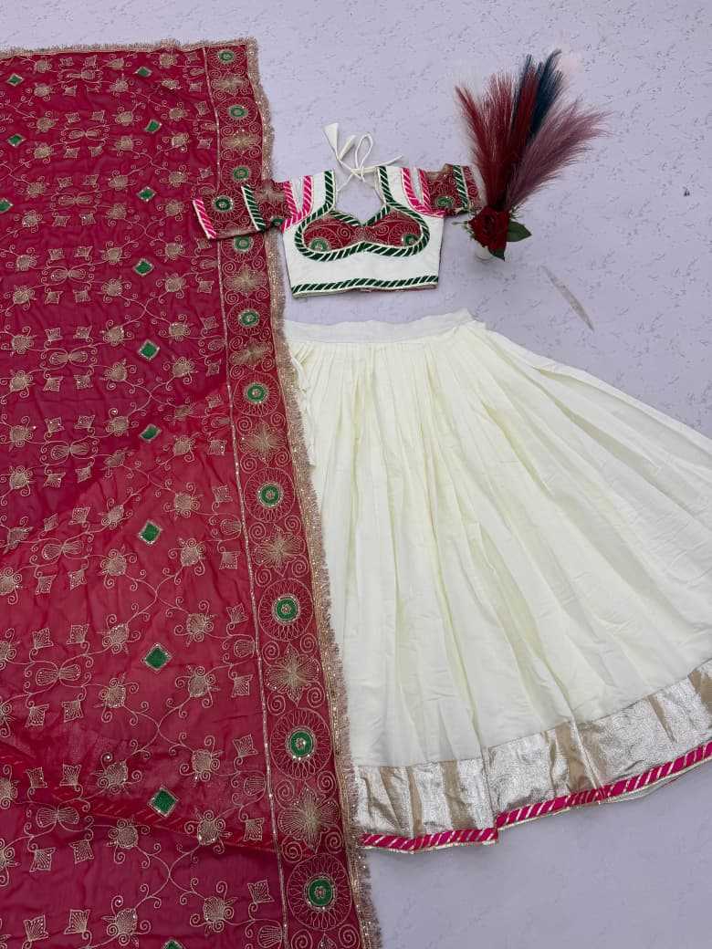 Heavy Roman Silk Lehenga