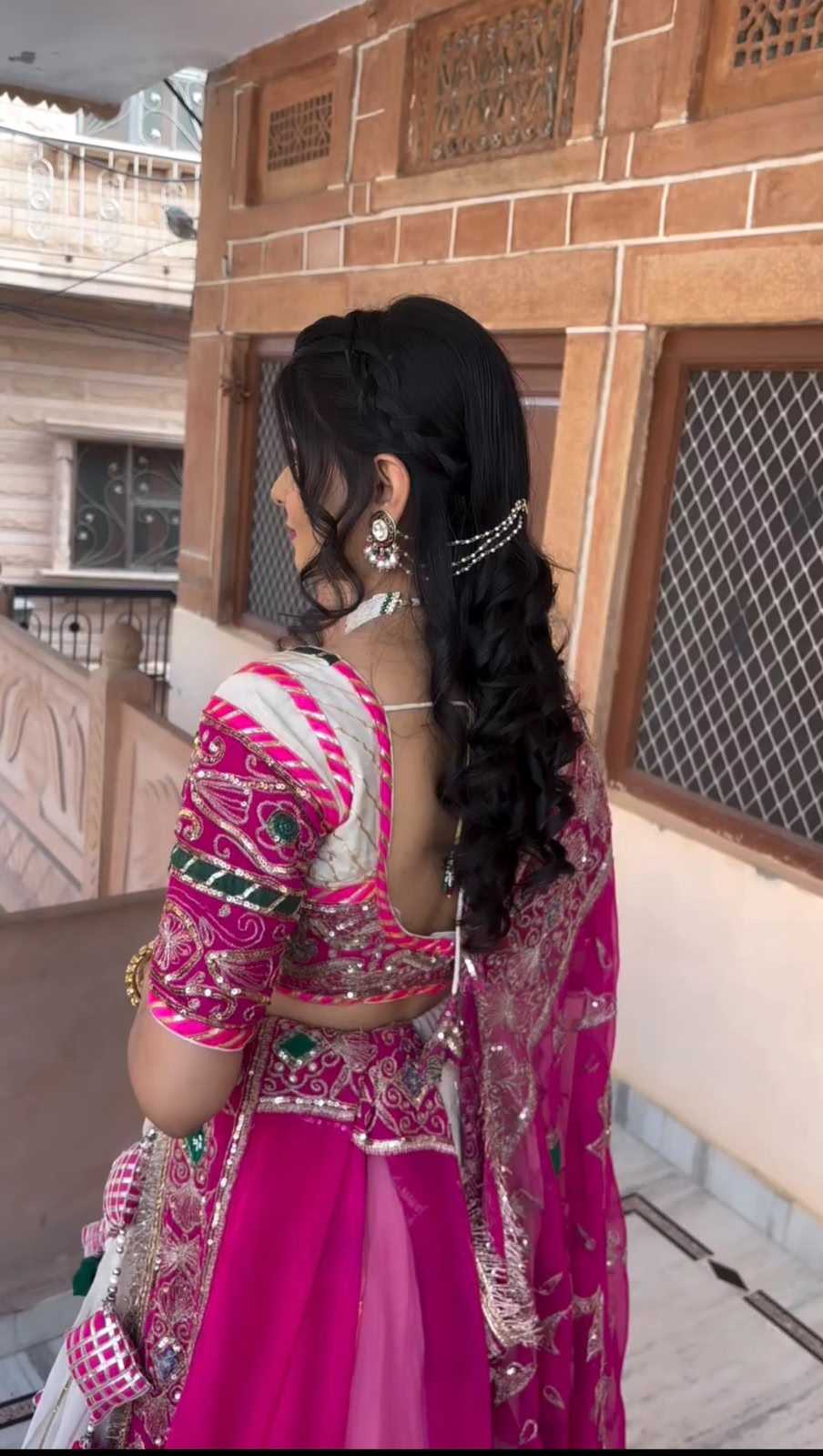 Heavy Roman Silk Lehenga