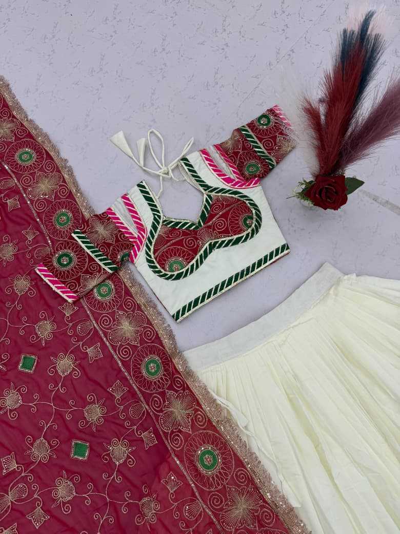 Heavy Roman Silk Traditional Lehenga 325