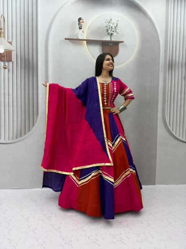 Heavy Roman Silk Celebrity Lehenga