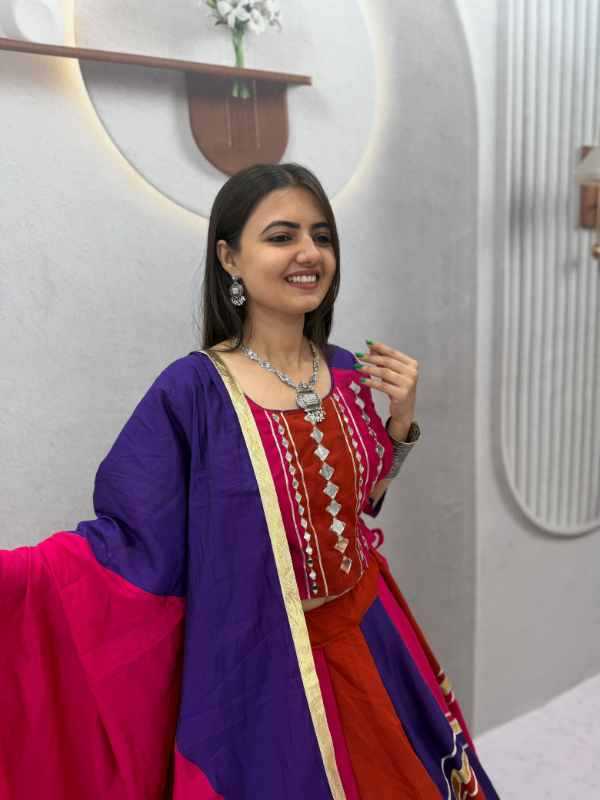 Heavy Roman Silk Celebrity Lehenga