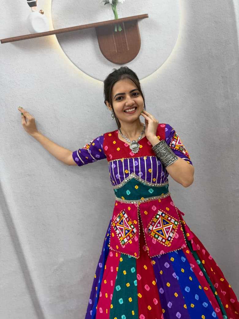 Reyon Cotton Designer Lehenga 346