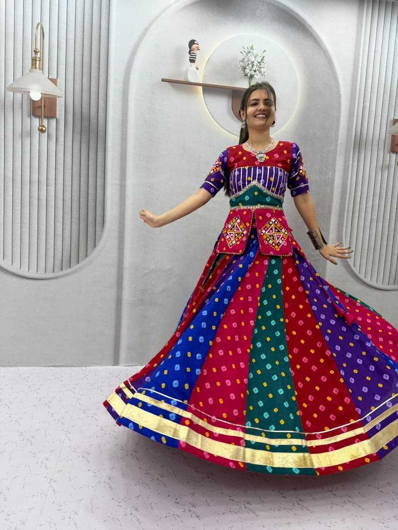 Reyon Cotton Designer Lehenga 346