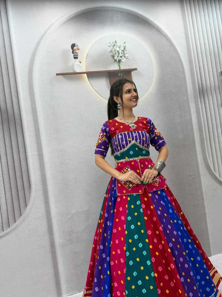Reyon Cotton Traditional Lehenga 346