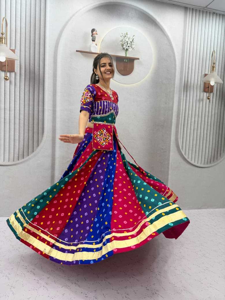 Reyon Cotton Traditional Lehenga 346