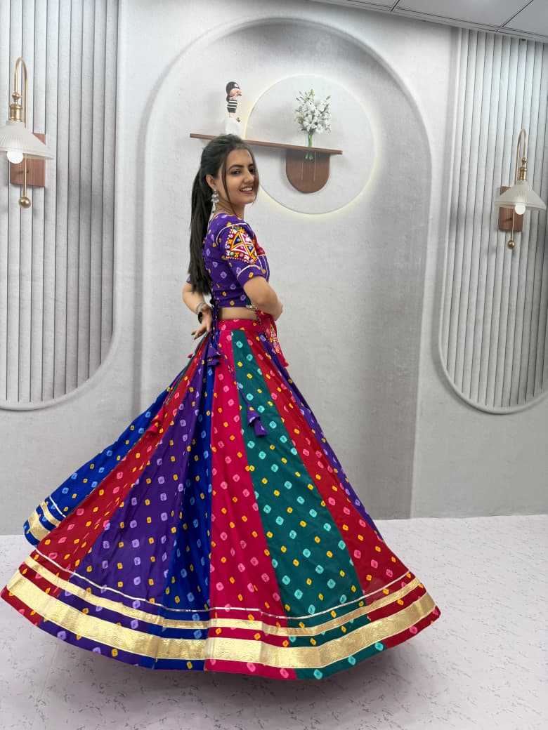 Reyon Cotton Traditional Lehenga 346