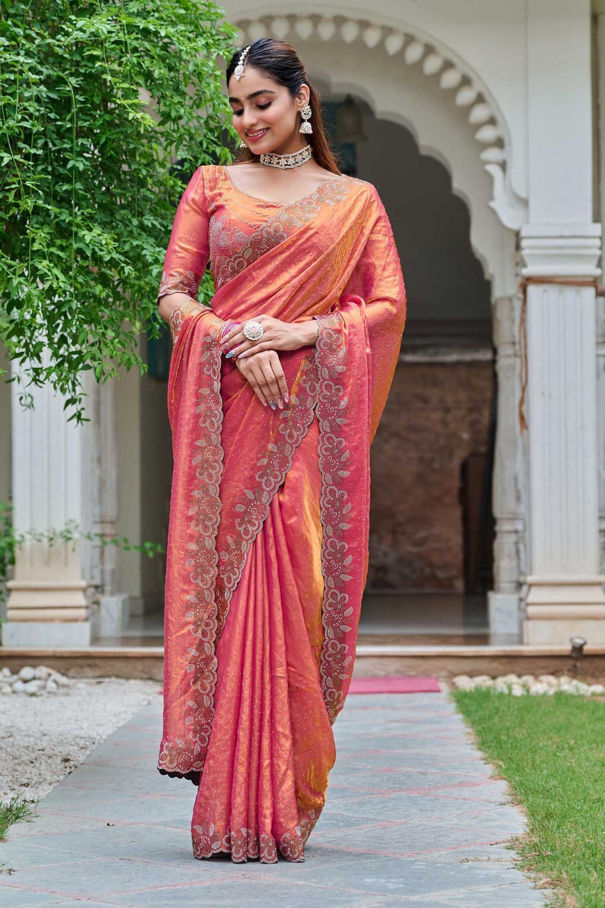 Pure Silk Party Wear Saree