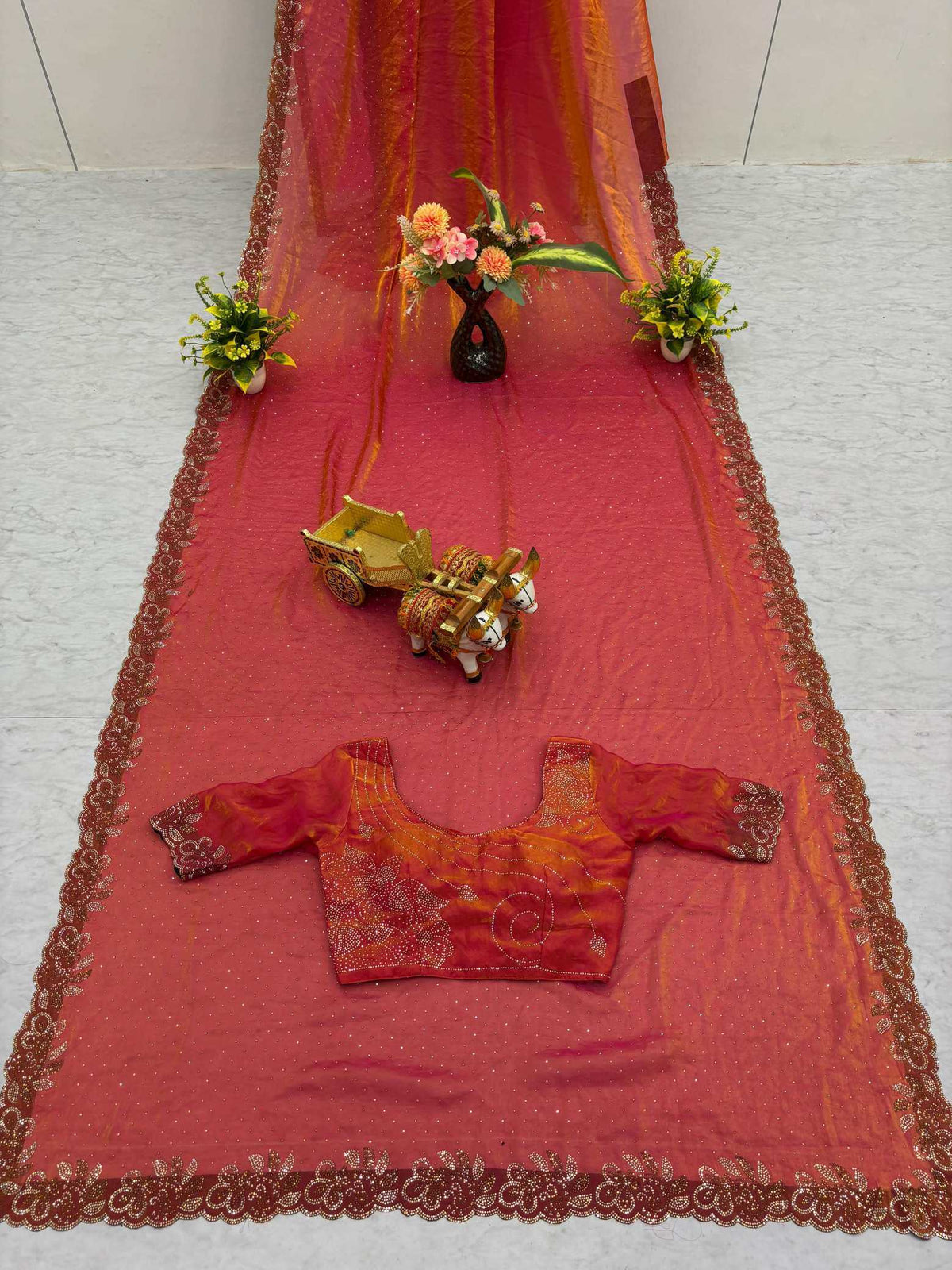 Pure Silk Party Wear Saree