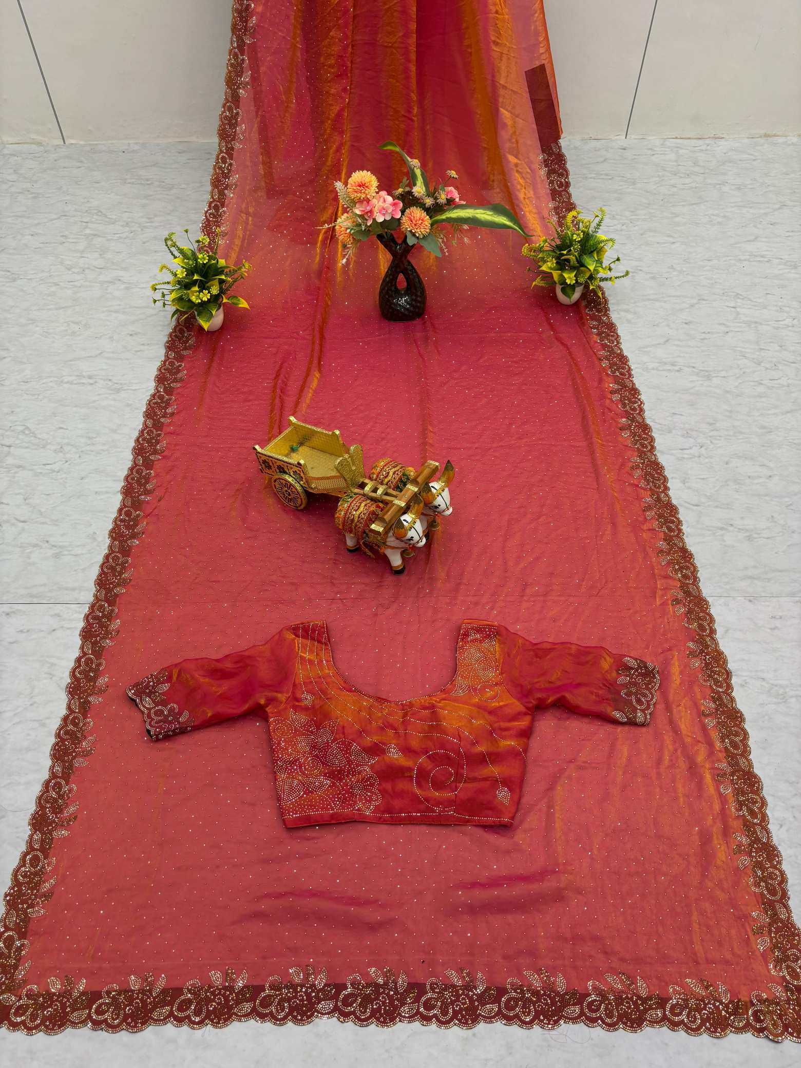 Pure Silk Party Wear Saree