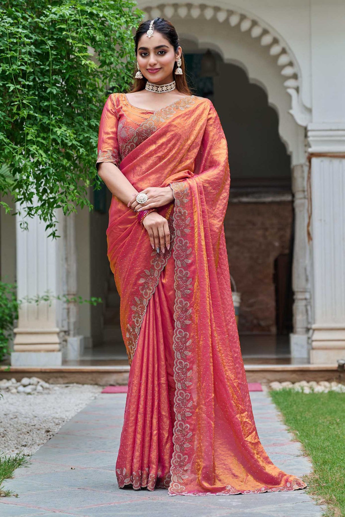 Pure Silk Party Wear Saree