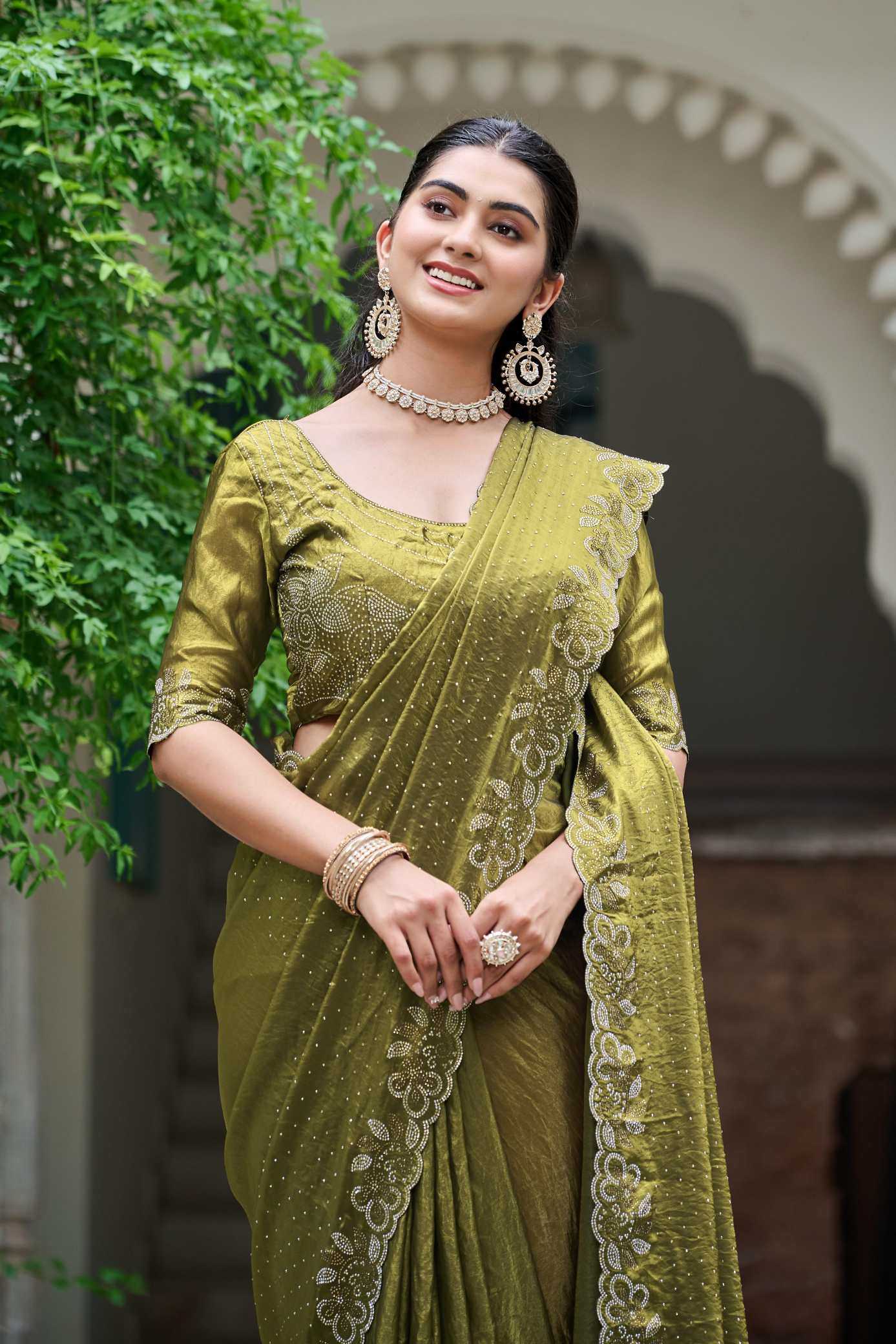 Pure Silk Party Wear Saree