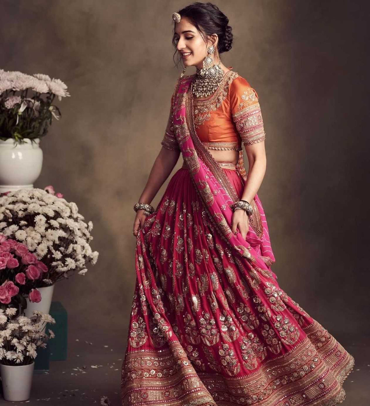 Faux Georgette Designer Lehenga