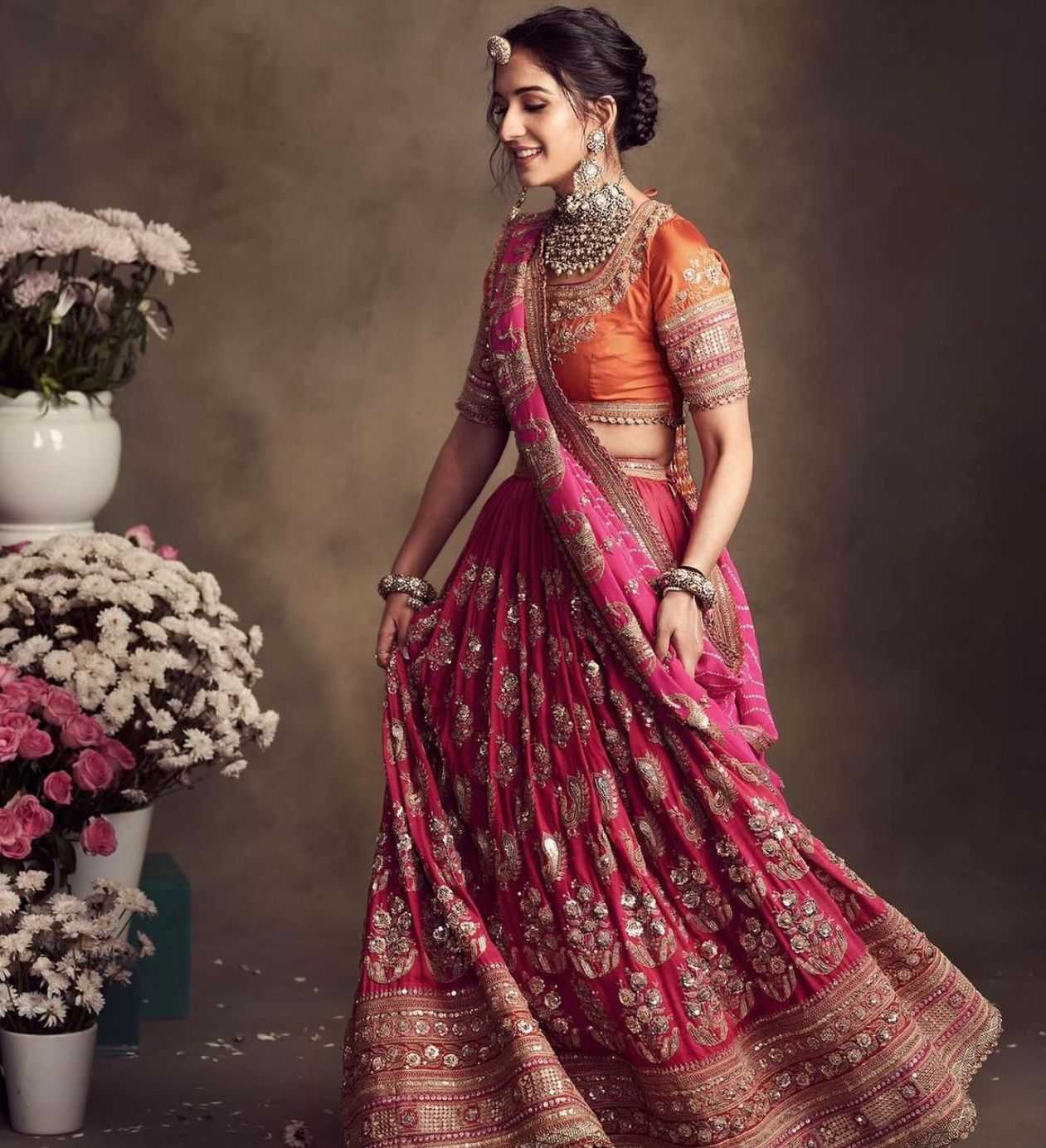 Faux Georgette Designer Lehenga