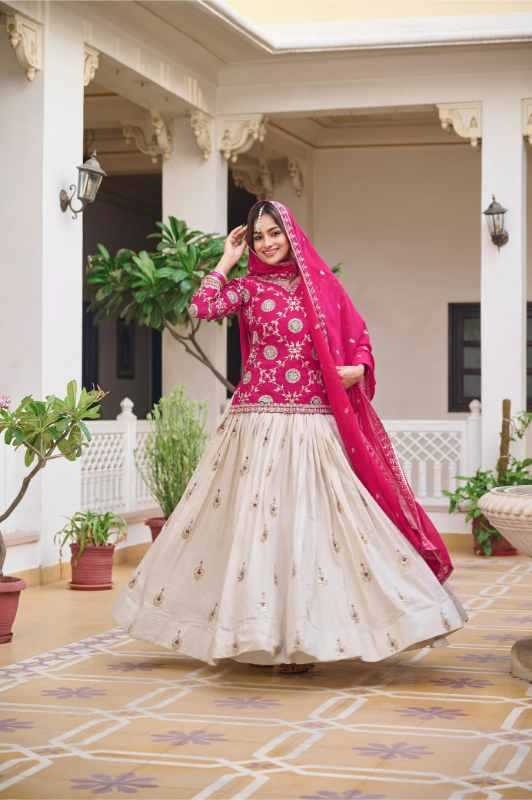 Chinon Embroidered Lehenga