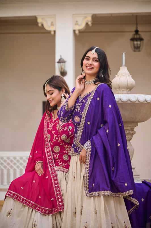 Chinon Embroidered Lehenga